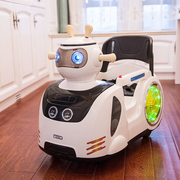 儿童电动车遥控旋转室内童车可坐推杆摇摆卡通婴幼儿宝宝玩具汽车