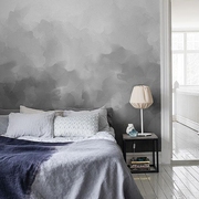 哥伦雅壁纸 雾 大型现代简约环保电视背景墙纸客厅无纺布壁纸壁画