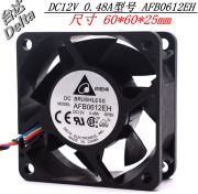 台达afb0612eh6厘米6cm12v0.48a6025电源双滚珠风扇