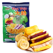 大越综合蔬果干250g 越南特产零食香蕉菠萝蜜芋头条甘薯小吃
