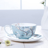 出口外贸原单精致咖啡杯碟，英式下午茶茶具套装，红茶杯创意
