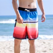 无袖宽松t恤背心短裤，速干沙滩裤情侣，沙滩套装海边蜜月度假夏
