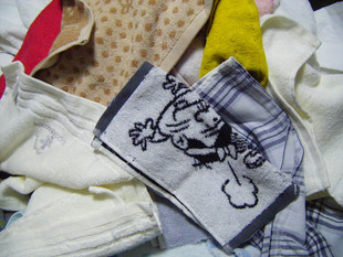 搞卫生用瑕疵大的毛巾方巾浴巾毛巾头纯棉或竹纤维材质12元一斤