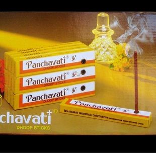 满10份藏香经典味道Panchavati松木檀香Bic印度香衣柜线香型