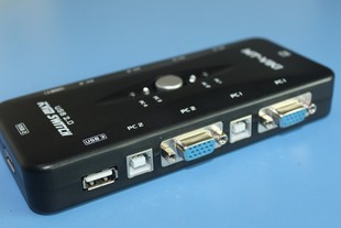 MT-401UK-CH 4路USB键盘鼠标4口手动切换器 KVM切换器