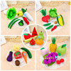 不织布手工布艺diy材料包水果蔬菜仿真食物益智玩具幼儿园作业