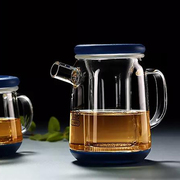 吉谷微米玻璃泡茶壶整套茶具TY05耐热花茶杯绿茶花茶过滤杯