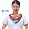 中国移动公司专用丝巾营业员服务员工作服女职业装小方巾围巾