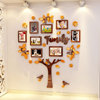 家庭树相框温馨3d立体墙贴客厅卧室墙壁装饰贴画儿童房照片墙布置