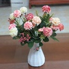单支仿真花束客厅假菊花，餐桌装饰摆设品，塑料玫瑰小把束绣球绢花