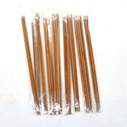11付套装碳化短针毛衣针竹子，织毛线针手工diy编织工具25cm棒针