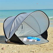 沙滩户外全自动帐篷2-3人速开快开简易遮阳防晒钓鱼公园休闲帐篷