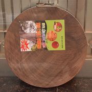 铁木菜板砧板 实木砧板 正宗越南蚬木圆形整木板切菜墩案板