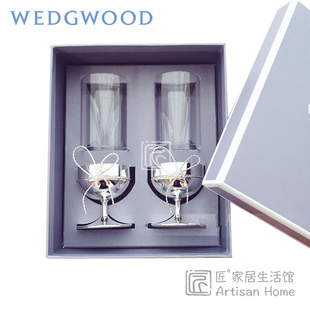 Wedgwood Vera Wang王薇薇爱之结烛台欧式Love Knots结婚礼物