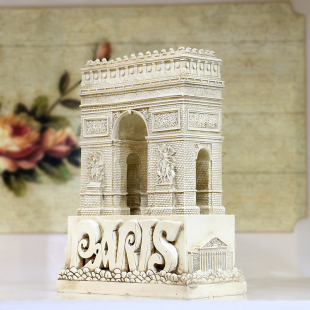 法国雄狮凯旋门摆件世界，知名建筑模型，树脂工艺品欧式家居软装饰品