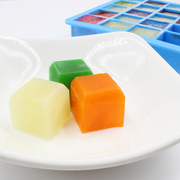 20格方形硅胶冰格制冰盒冰块模具制冰器冰模正方形小冰块商用