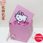 20cm 零食大装盒kitty礼物盒 哆啦A梦零食玩具大号盒
