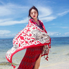 巴厘岛时尚海边旅游防晒披纱裹裙沙滩裙巾围纱温泉比基尼披肩女