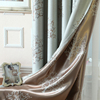 欧式风格提花窗帘布艺遮光客厅卧室书房飘窗加厚定制成品窗帘布