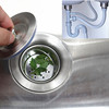 双水槽下水器厨房单水槽(单水槽)下水管，不锈钢台盆洗头床陶瓷盆下水器