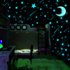 荧光夜光星星墙贴寝室宿舍，夜光贴片永久发光天花板装饰3d立体