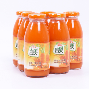 饶阳喜奥胡萝卜汁饮料 250ML*6瓶果蔬汁饮品衡水特产
