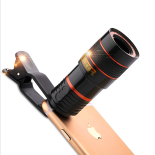 手机望远镜头通用8倍长焦高清摄影八倍聚焦旅游拍照摄像外置镜头