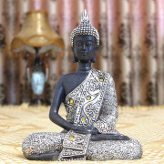 中式禅意东南亚佛像泰国泰式摆件，佛像工艺品玄关大佛头餐厅装饰品