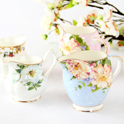 欧式骨瓷咖啡杯套装田园下午茶茶具创意陶瓷英式奶缸