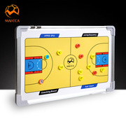 篮球战术板磁性教练，示教板挂墙式铝合金，边框配笔磁石板擦
