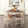 ninadecoration美式欧式家具，复古乡村风做旧长餐桌，170\145