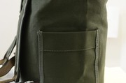 潮帆布包水桶包单肩双肩包运动(包运动)复古大容量，篮球包男士(包男士)包袋