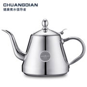 茶台茶具烧水壶不锈钢加厚功夫泡茶壶电磁茶炉，专用平底电茶壶单壶