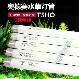 奥德赛T5水草灯 鱼缸灯 水族箱照明灯 草缸专业灯盘灯架 T5HO灯管