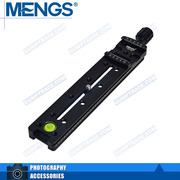 MENGS FNR-200 200mm长板快装板夹座兼容阿卡云台相机支架三脚架