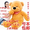毛绒玩具泰迪熊，1.6米大熊公仔布娃娃，1.8大号抱抱熊抱枕生日礼物女