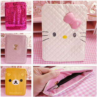 hello kitty ipad9.7-10.5英寸平板电脑保护套内胆包mini2迷你3套