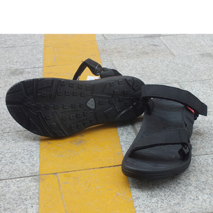 越南凉鞋男速干织带魔术贴橡胶底防滑耐磨户外男士沙滩鞋