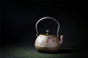 进口日本铸铁梅之花铁壶，日本铁壶无涂层，纯手工老铁壶烧水煮茶铁壶