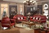 欧式真皮沙发新古典美式复古客厅123组合   整装