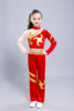 儿童竞技健美操比赛儿团体啦啦操服装演出服中小学生舞蹈拉拉队女