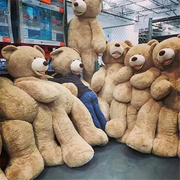 熊毛绒(熊毛绒)玩具送女友，大熊娃娃特大号床上2米女生泰迪熊公仔抱抱熊1.8
