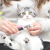 芝小麻猫咪专用指甲剪，得乐猫指甲钳剪指甲带锉磨甲器猫咪用品