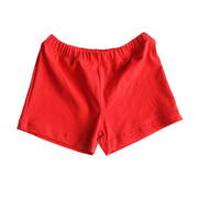 纯色儿童短裤夏季纯棉，家居睡裤宝宝宽松型黑白，红色短裤子中大童装