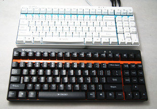 雷柏V500S 背光机械键盘 黑轴 青轴 茶轴 合金版 游戏键盘 
