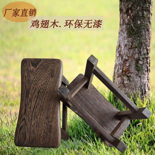 鸡翅木小凳子新中式红木板凳，换鞋凳家用实木，矮凳儿童木质坐凳