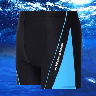 时尚运动版经典男式平角裤有大码泳衣男士泡温泉多色游泳泳裤