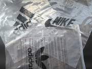 adnk三叶草塑料袋，服装拉链袋衣服包装袋透明袋，内包装袋防尘袋