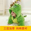 0-1-2-3岁婴儿服恐龙动物，连体睡衣男女宝宝，秋冬装加厚家居服长袖