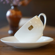 泰摩骨瓷咖啡杯碟套装陶瓷简约咖啡器具欧式下午茶，杯子配咖啡勺